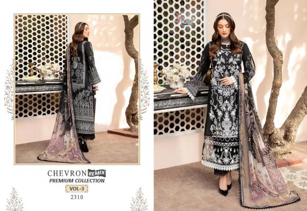 Shree Chevron Remix Premium Collection 2 Cotton Designer Pakistani Suits